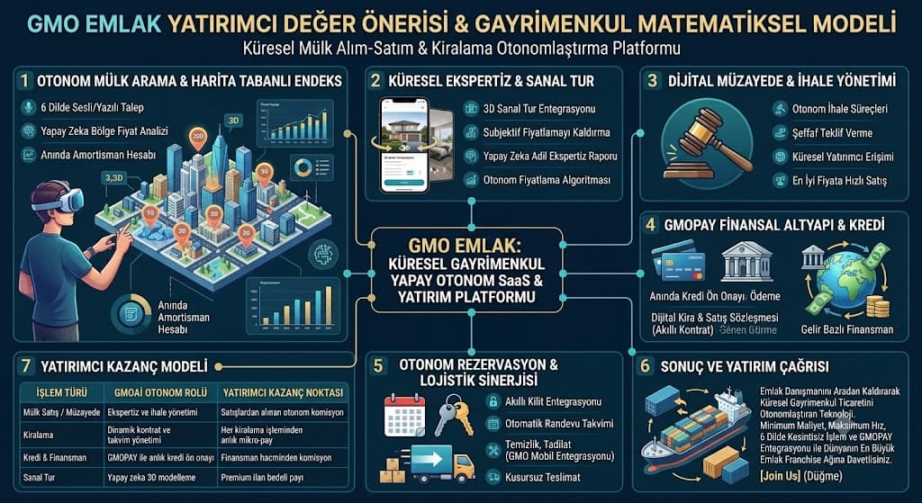 Gayrimenkul Dünyasında Yapay Zeka Çağı: GMO Emlak Otonom SaaS Ekosistemi
