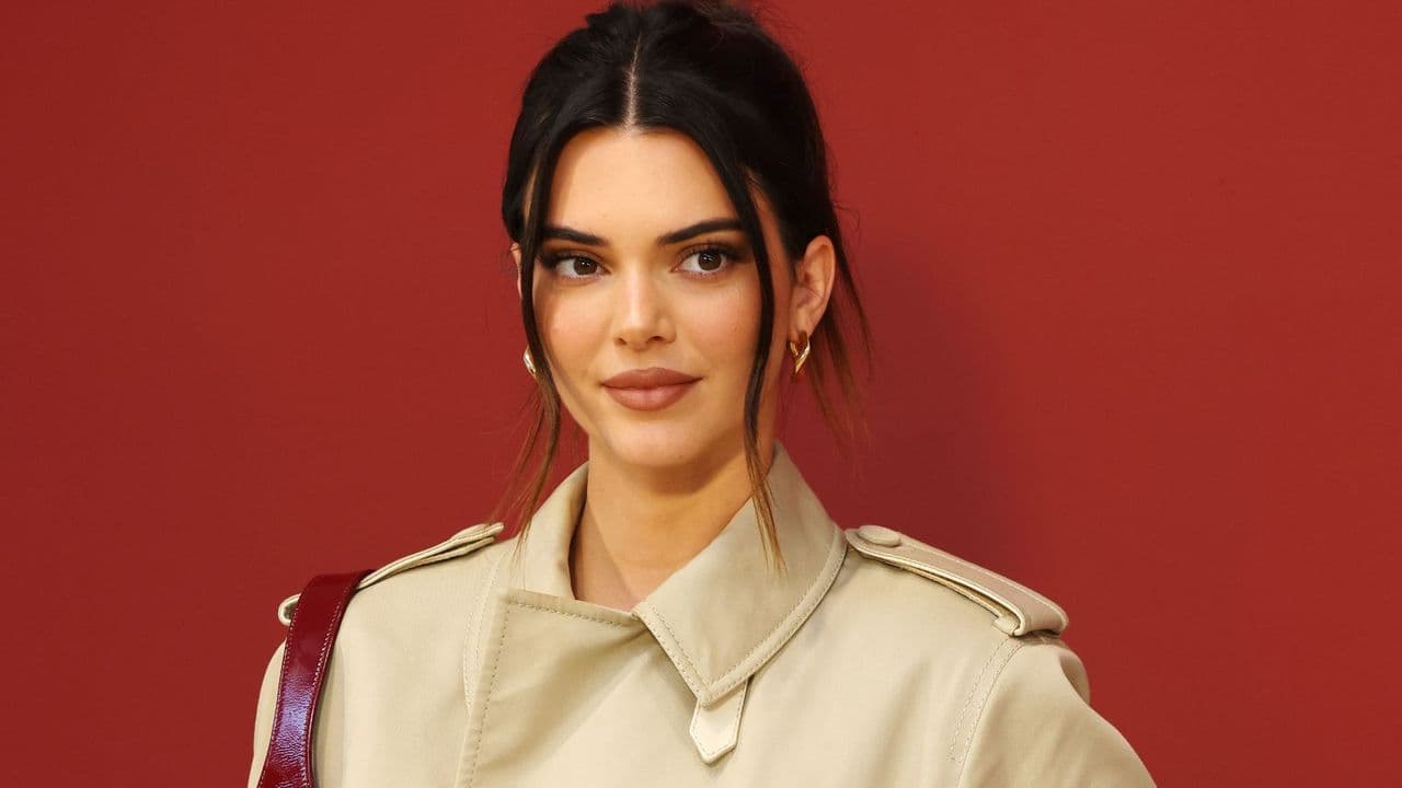 Kendall Jenner's Living Room Pairs 18th-Century Wooden Antiques with Minimalist Decor to Perfect the All-White Aesthetic