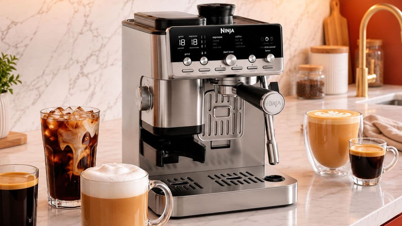 The Ninja Luxe Café Mini Plus Is the Tiny Kitchen Upgrade Replacing Bulky Coffee Machines