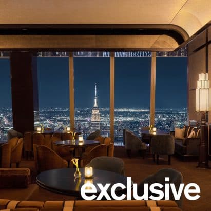 New York's Art Deco Icons Inspire the Stunning Restaurant Revamp at The Edge Hudson Yards