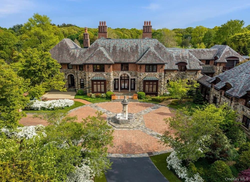 Epic $25 Million Tudor Estate Built on the Grounds of a Historic Orchard Lists for the First Time