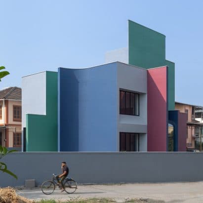 Curves and Colours Transform Indian Home into a Sculptural Installation: Inside Villa Corsica by Neel Buddhadev