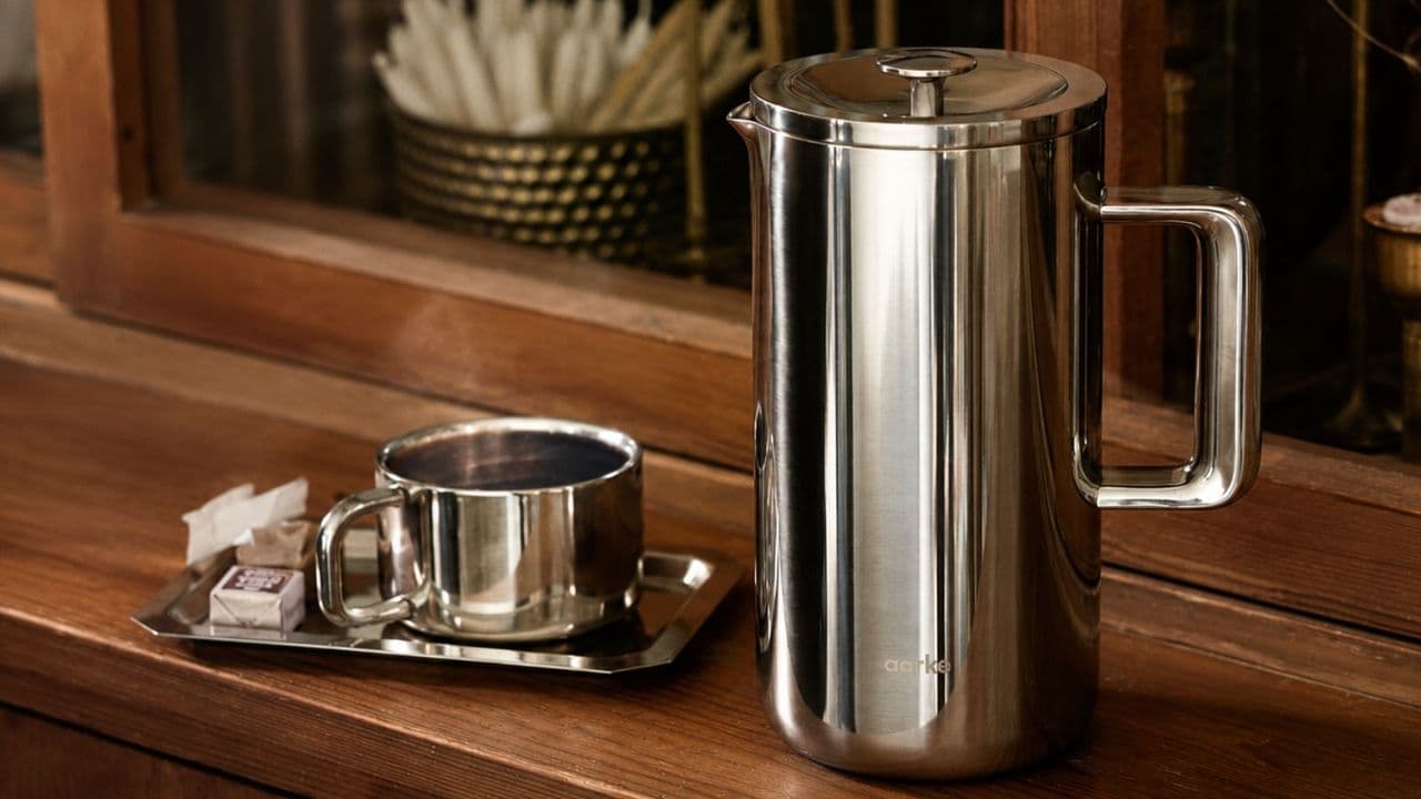Aarke Coffee Press Review: Stainless Steel Brewing That's as Beautiful as It Is Functional