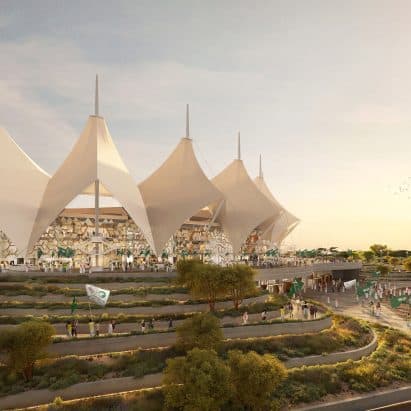 Populous to Preserve the Iconic Silhouette of Riyadh's King Fahd Stadium in World Cup Revamp