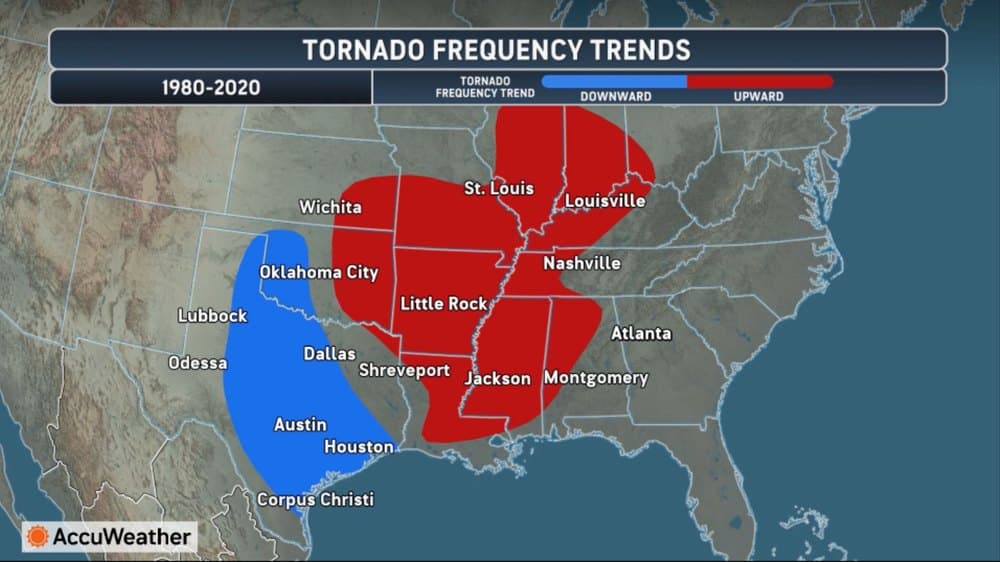Tornado Alley Is Shifting East: Housing Markets That Face the Biggest Risks