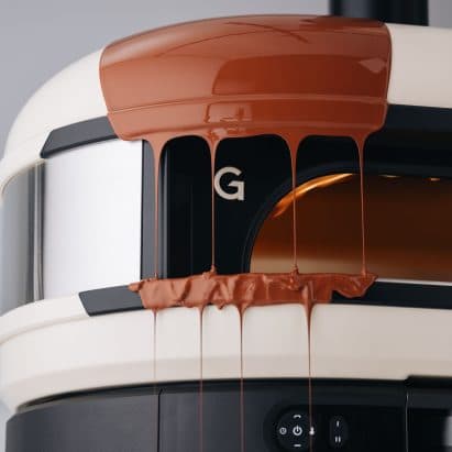 Dome XL Gen 2 Pizza Oven in Black Orange by Gozney and Tonester