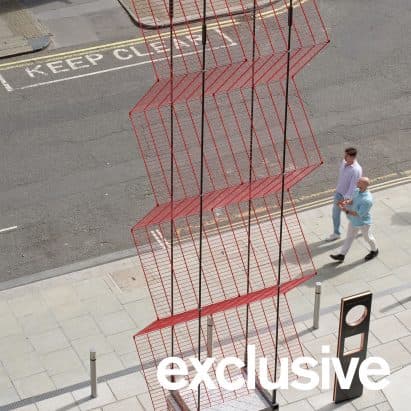 LFA Tower Turns the Idea of a Fence on Its Head: No.1616 by Rana Begum and Webb Yates