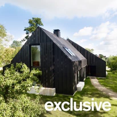 Bastiaan Jongerius Architecten Cloaks Longhouse Farm with Black Timber and Metal