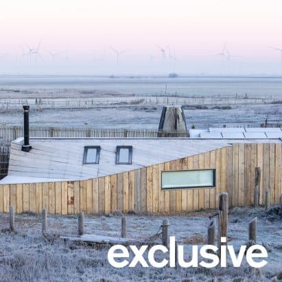Marta Nowicka Self-Designs Camber Sands Studio Using Waste Materials